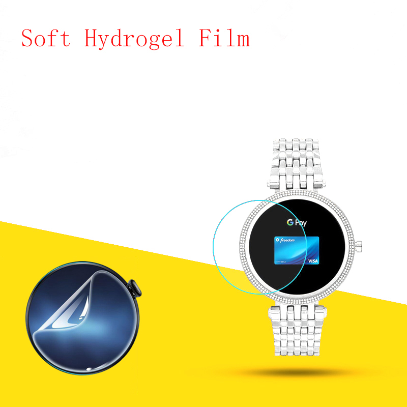 Smartwatch Watches Michael Kors - Weiche Hydrogelfolie, klar, HD-transparenter Schutz, Smartwatch