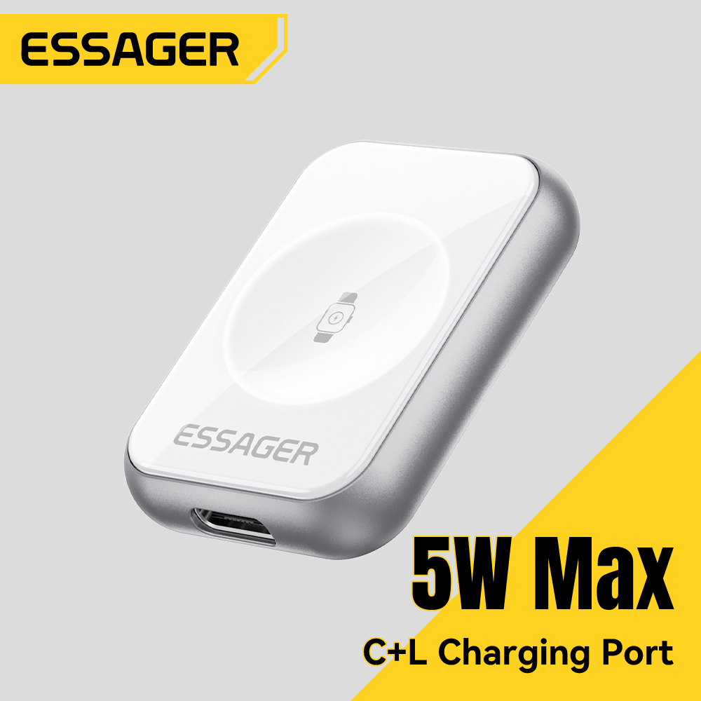 Smartwatch Apple Watch - Essager 5W Magnetisches kabelloses Ladegerät für
