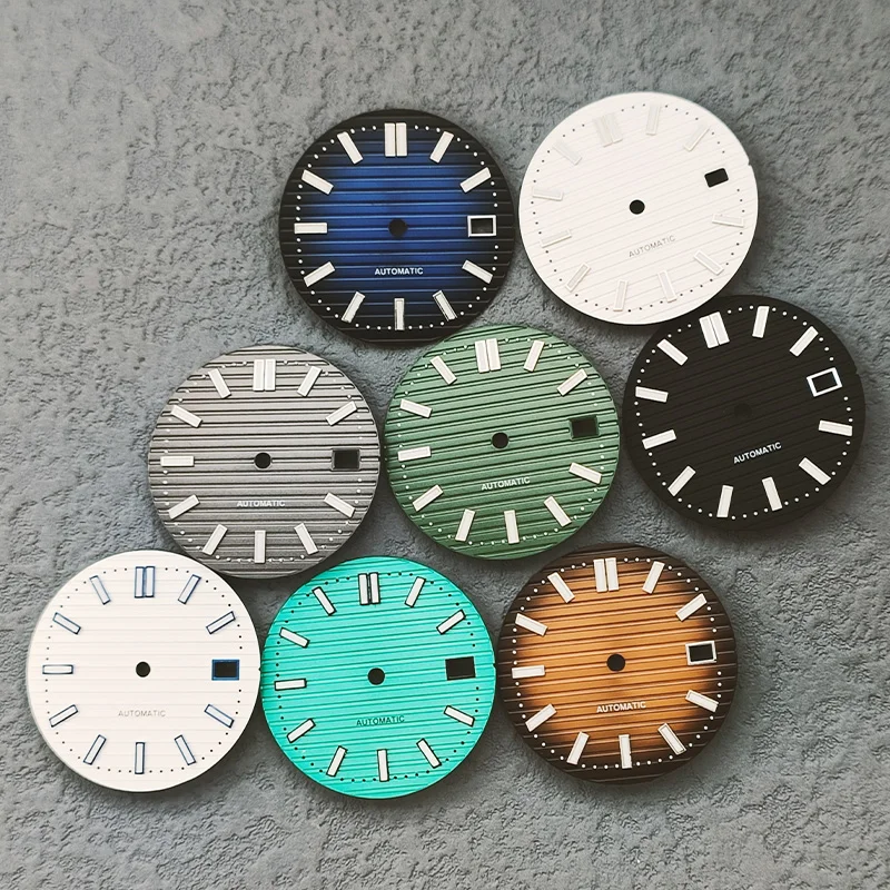 Luminous Dial Face - 29,8mm nh35 Zifferblatt grün leuchtendes Zifferblatt
