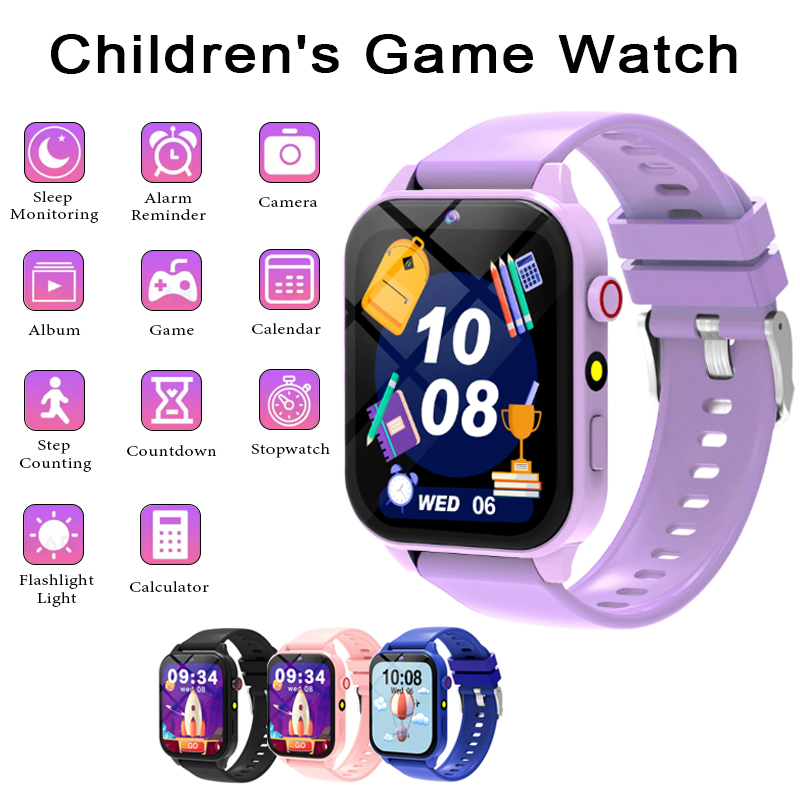 Smartwatch Watches Gift For Girls - Smartwatch Kinderspiele Uhr 1,83 Zoll Display