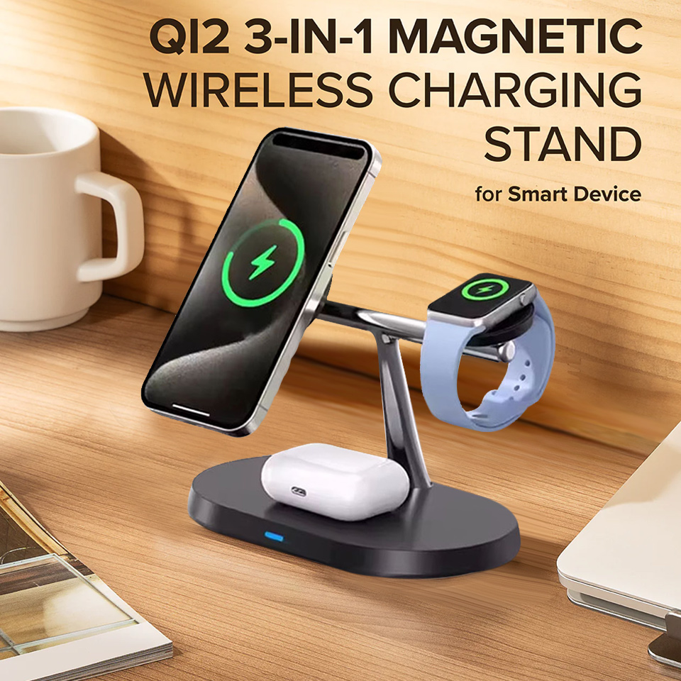 3-in-1 Magnetisches Kabelloses – Smartwatch Apple Watch Bewertung und Preis