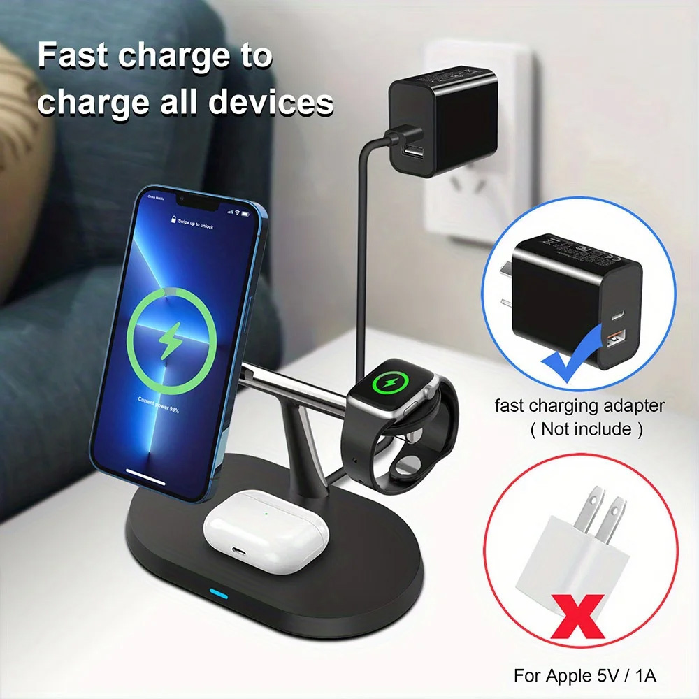 3-in-1 Magnetisches Kabelloses – Smartwatch Apple Watch Bewertung und Preis
