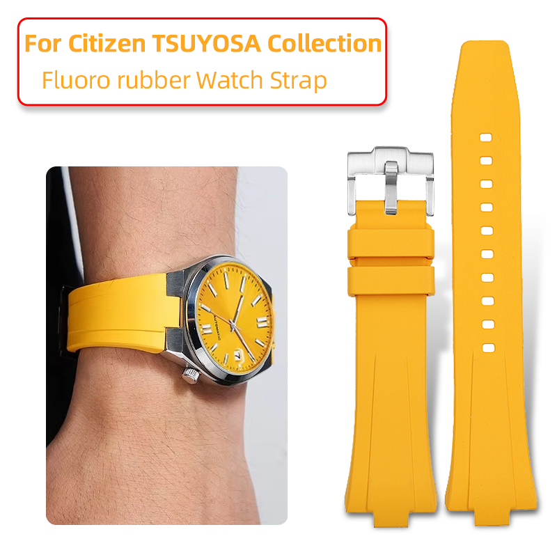 9x26mm FKM Fluorkautschuk-Armb – Citizen Watch Tsuyosa Bewertung und Preis