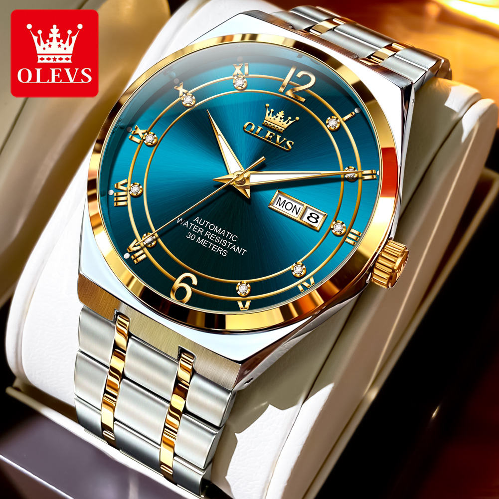 OLEVS Herrenuhr Mechanische Uh – Rolex Watch Datejust Bewertung und Preis