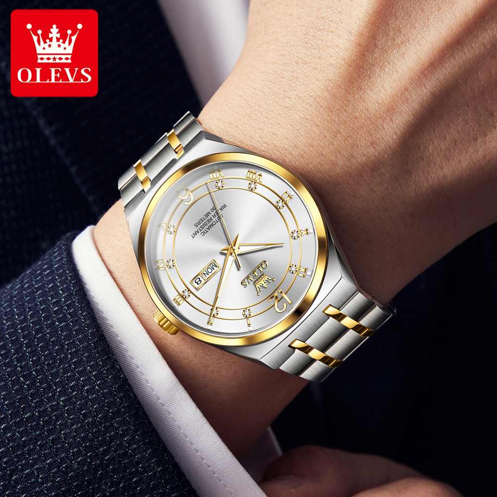 OLEVS Herrenuhr Mechanische Uh – Rolex Watch Datejust Bewertung und Preis