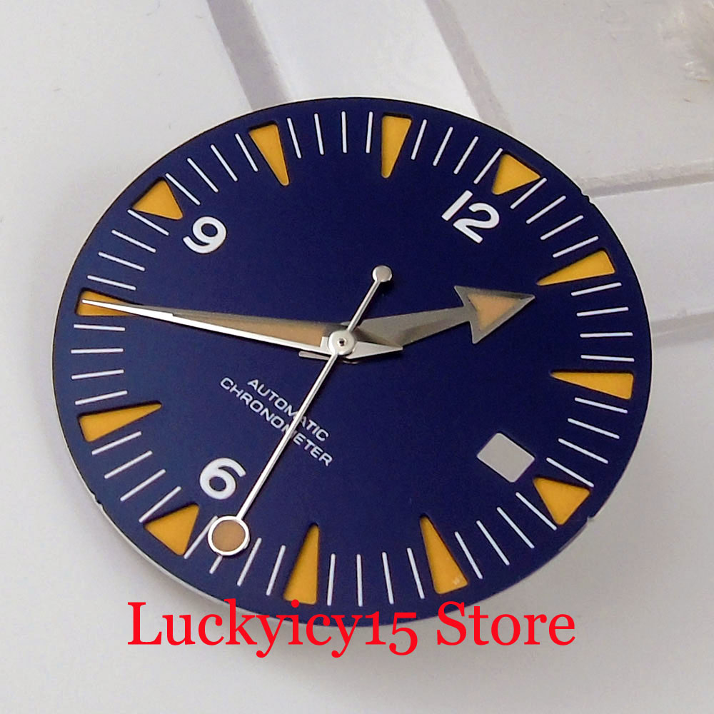 31mm Sandwich Dunkelblau-Schwa – Luminous Dial Face Bewertung und Preis