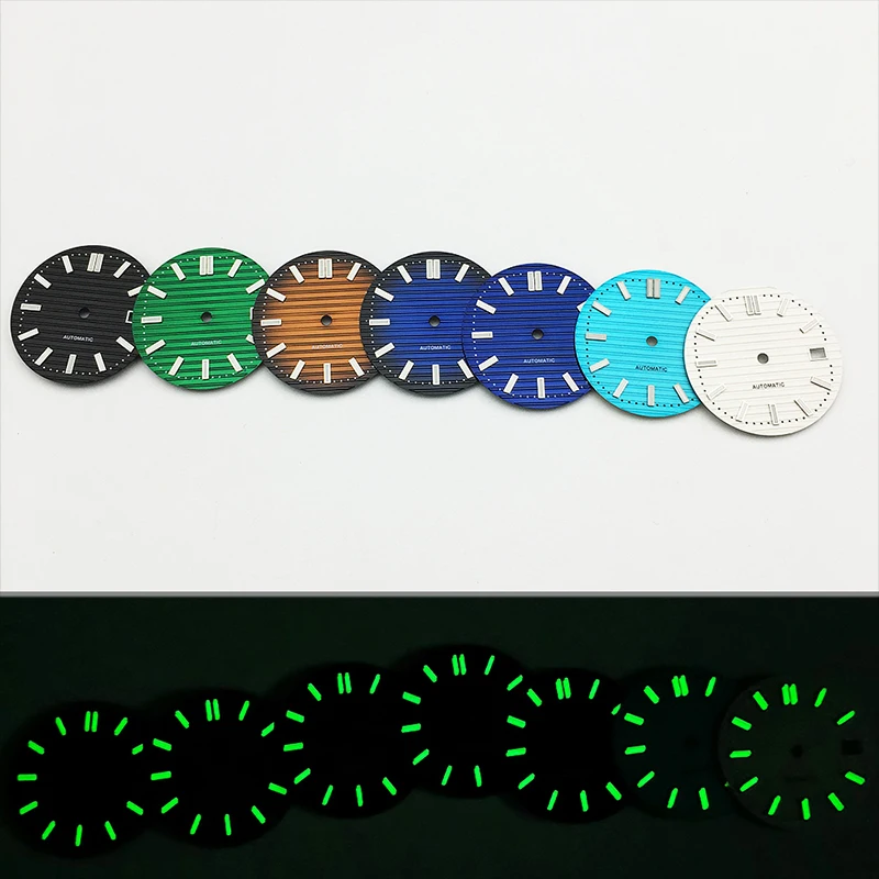 29,8mm nh35 Zifferblatt grün l – Luminous Dial Face Bewertung und Preis