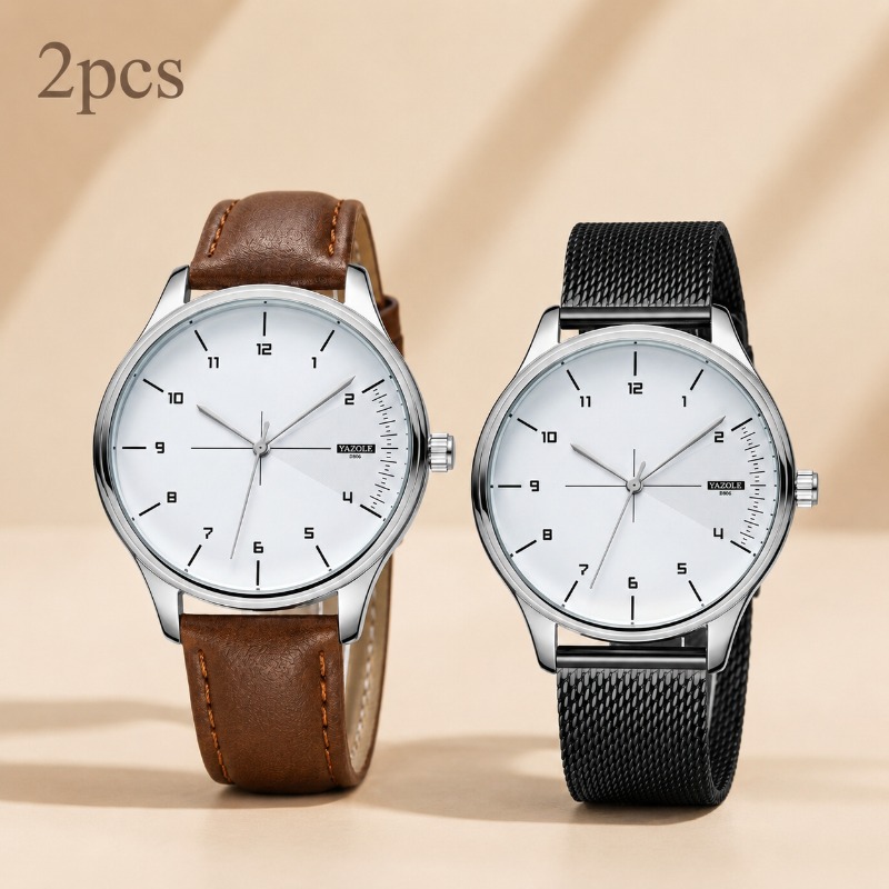2 Stück YAZOLE Herren-Business – Smartwatch Watches Best Gift For Men Bewertung und Preis