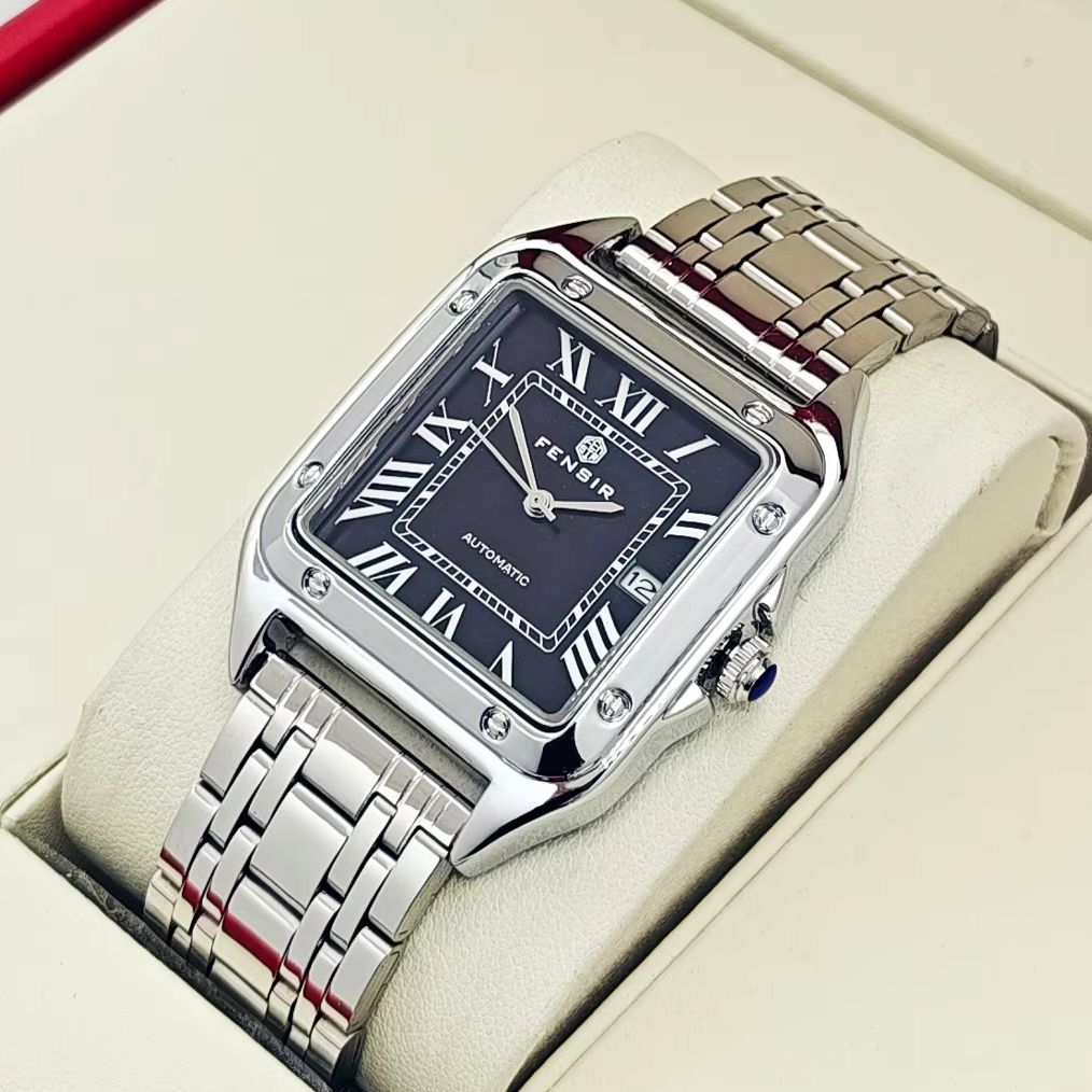 Luxuriöse quadratische Herrenu – Smartwatch Watches Best Gift For Men Bewertung und Preis