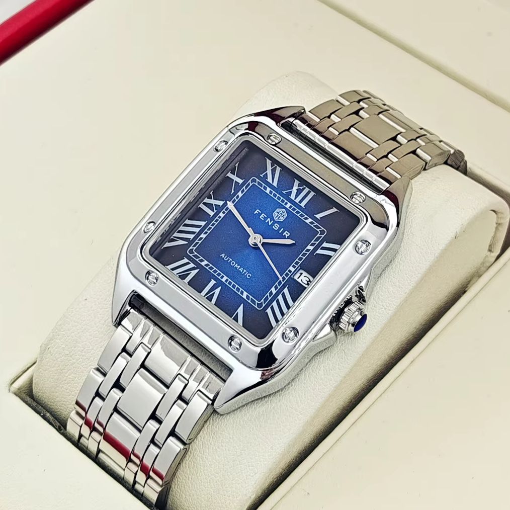 Luxuriöse quadratische Herrenu – Smartwatch Watches Best Gift For Men Bewertung und Preis
