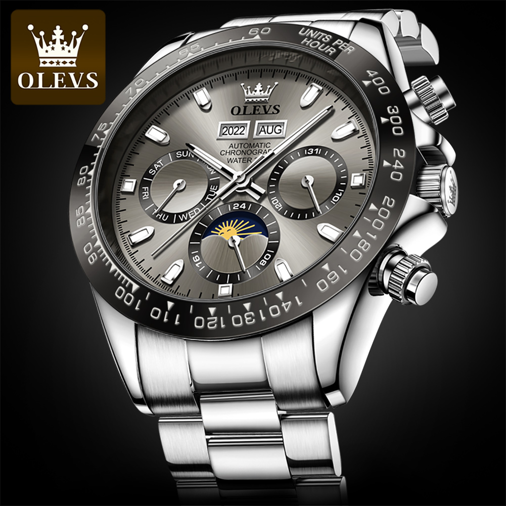 OLEVS 6654 Luxus-Herrenuhr, Ch – Rolex Watch Datejust Bewertung und Preis