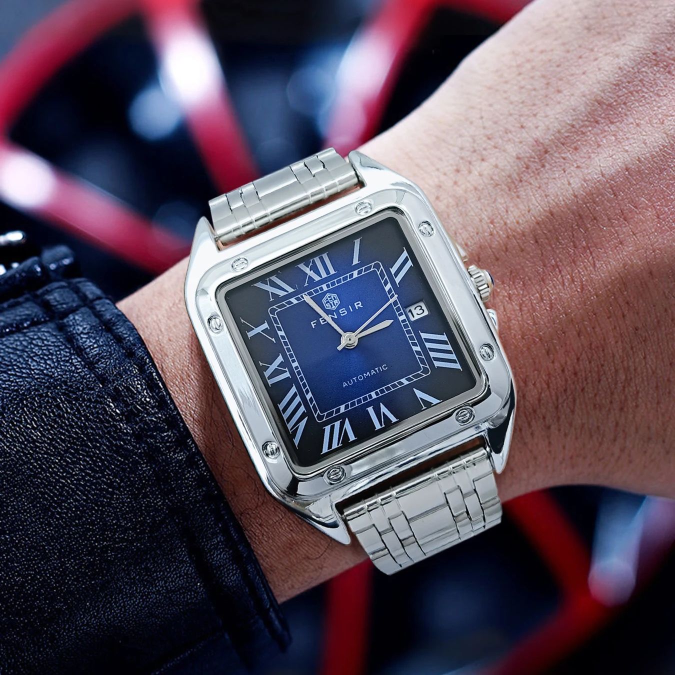 Quadratische Herrenuhr im euro – Smartwatch Watches Best Gift For Men Bewertung und Preis