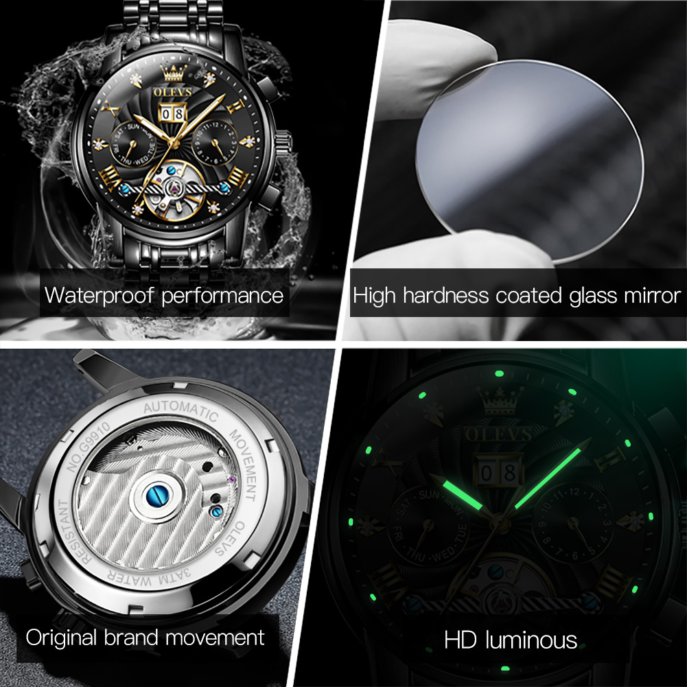 OLEVS Klassische Herrenuhren T – Rolex Watch Datejust Bewertung und Preis