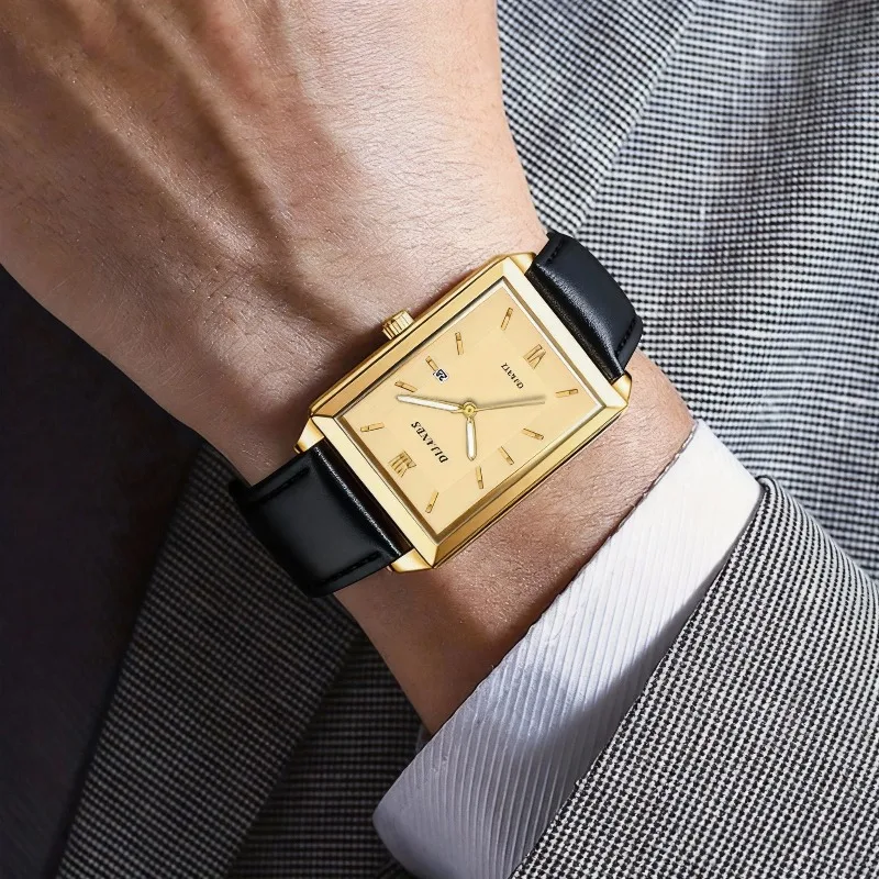 Lässige Leder-Herrenuhren Modi – Smartwatch Branded Watches For Men Bewertung und Preis