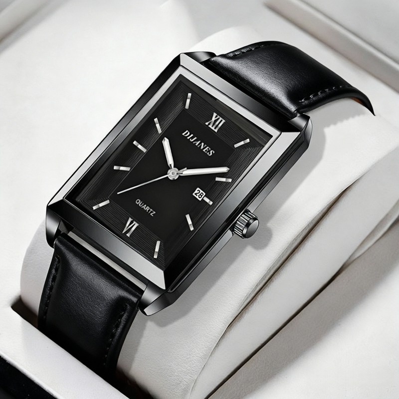 Lässige Leder-Herrenuhren Modi – Smartwatch Branded Watches For Men Bewertung und Preis
