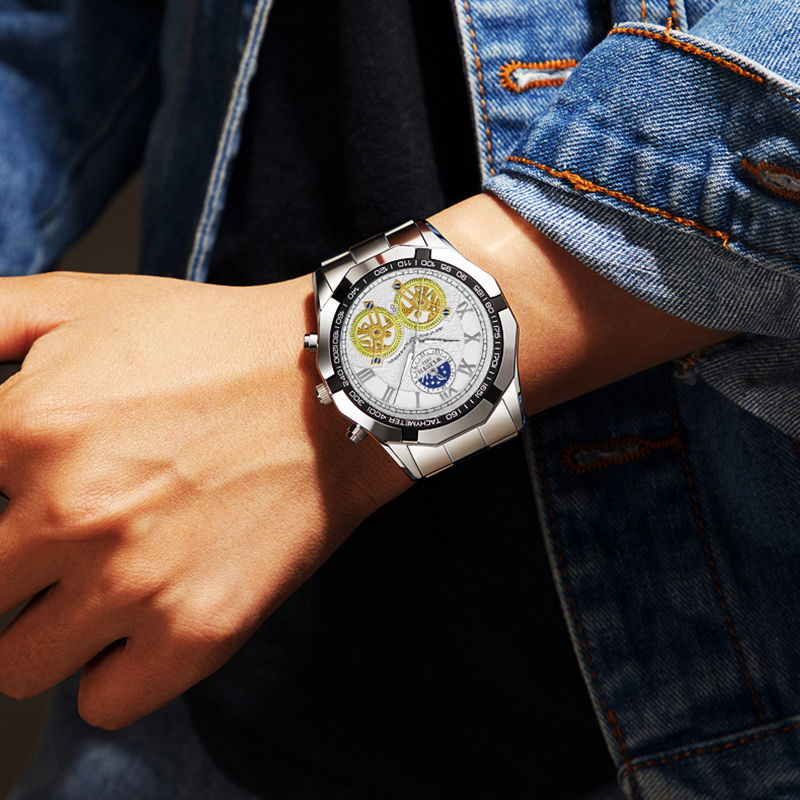 Luxusmarke Herren-Quarzuhren,  – Smartwatch Branded Watches For Men Bewertung und Preis