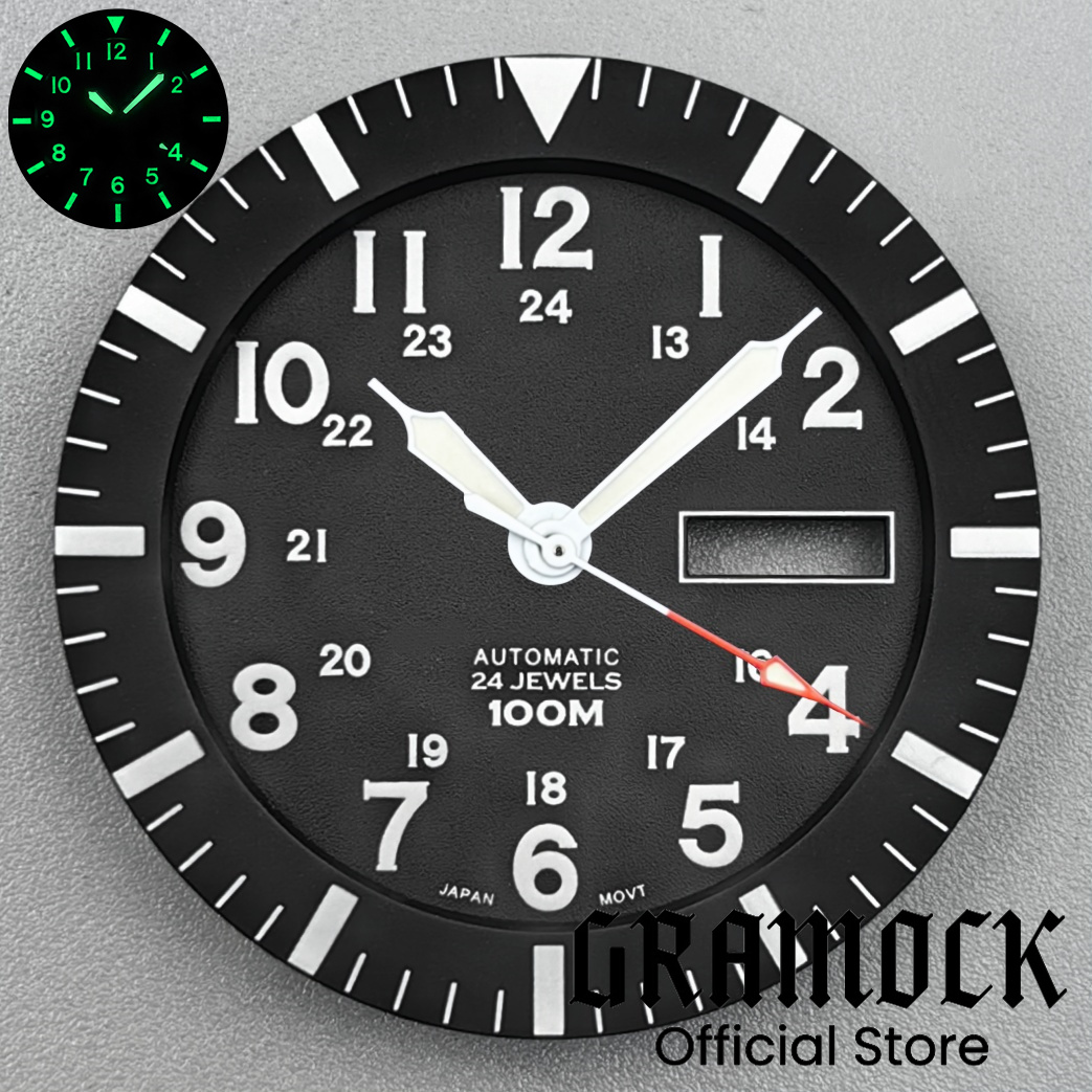 Gramock Vintage NH36 Gesicht 3 – Luminous Dial Face Bewertung und Preis