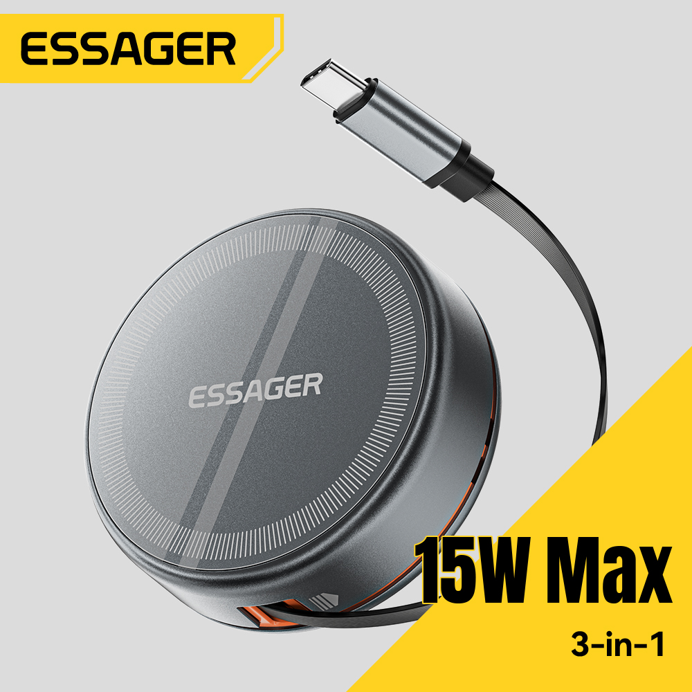 Essager 15 W 3-in-1 magnetisch – Smartwatch Apple Watch Bewertung und Preis