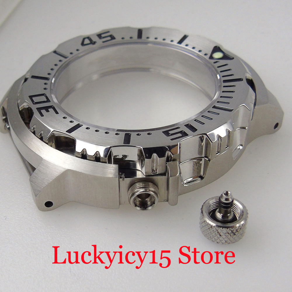 Zubehör 42MM Uhr Männer Fall 2 – Luminous Dial Face Bewertung und Preis