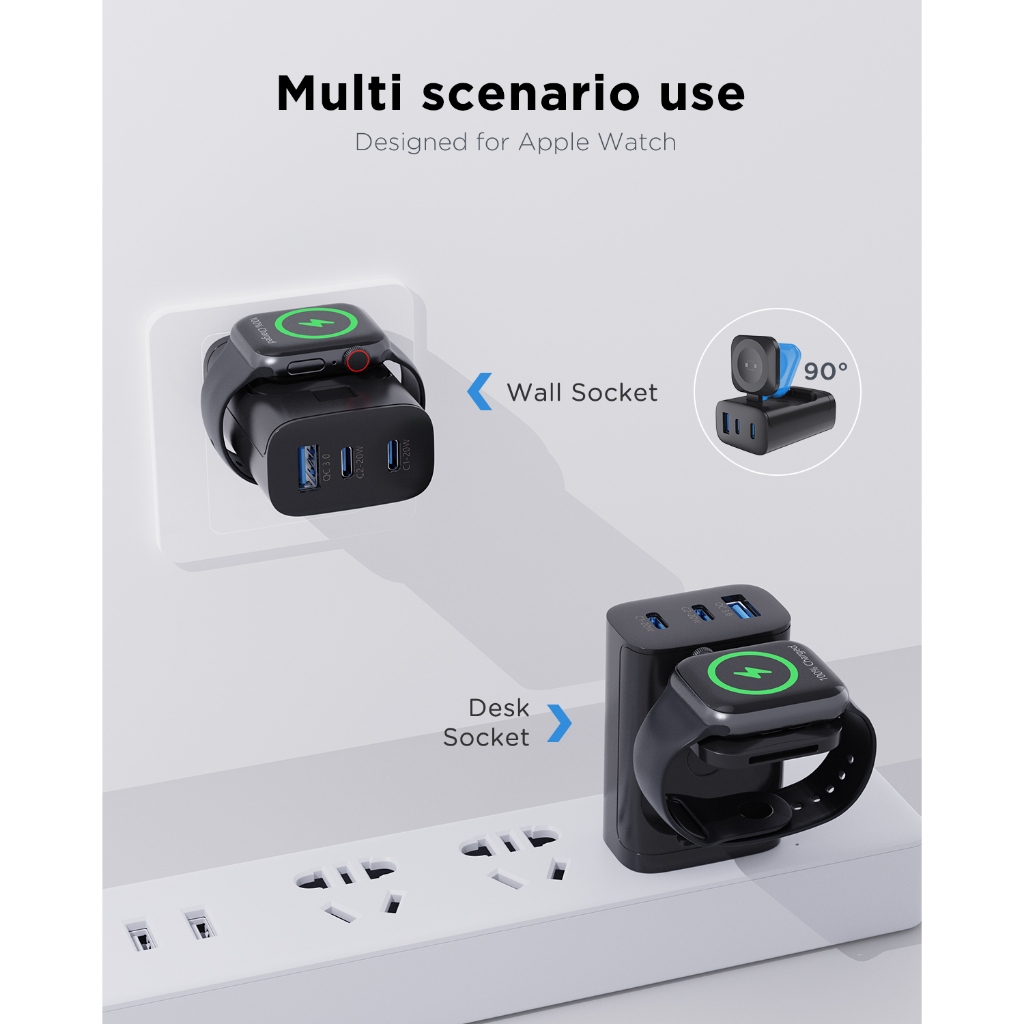 Oatsbasf 4-in-1 QC3.0 Schnelle – Smartwatch Apple Watch Bewertung und Preis